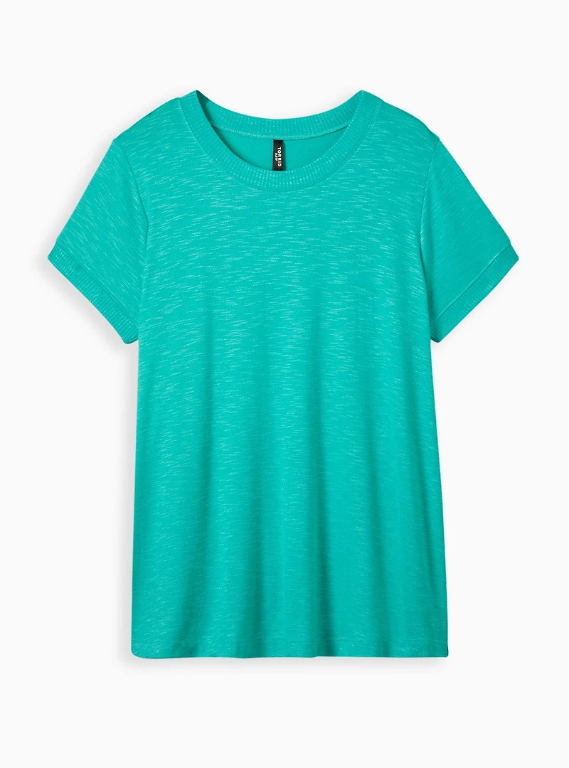 Light Weight Hacci Short Sleeve Lounge Tee