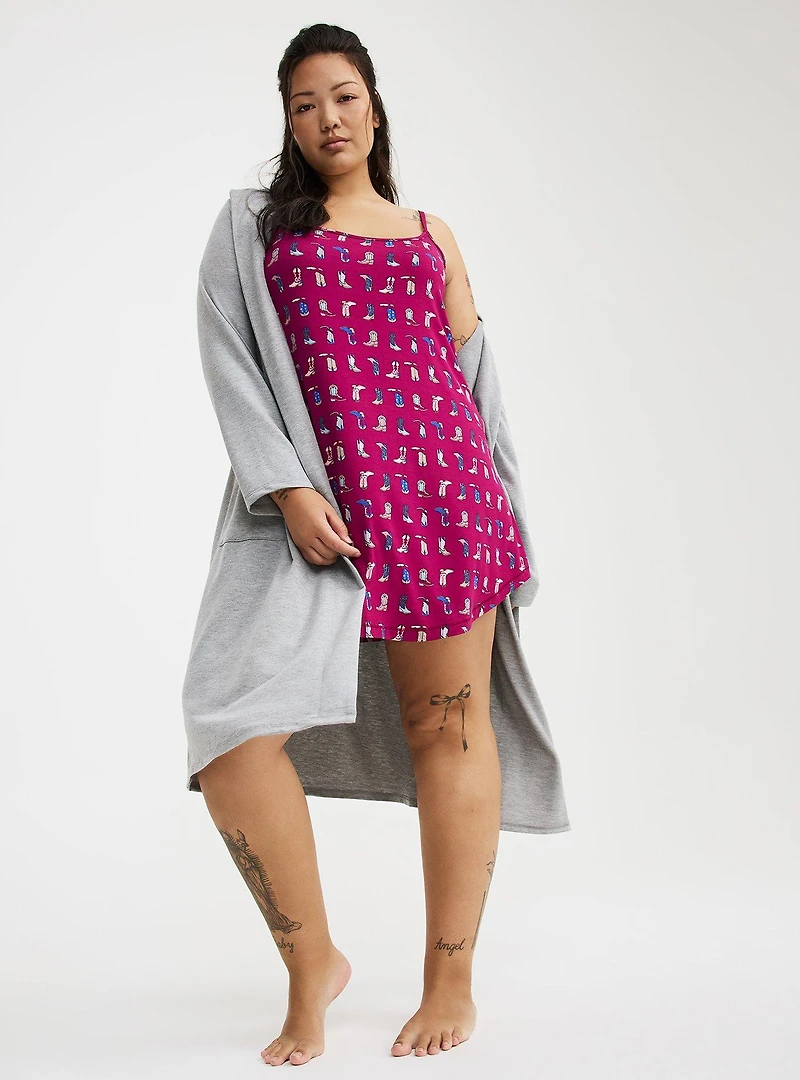 Super Soft Cami Sleep Mini Gown