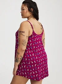 Super Soft Cami Sleep Mini Gown