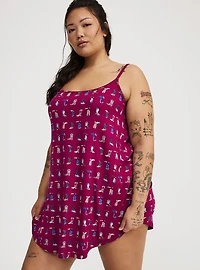 Super Soft Cami Sleep Mini Gown