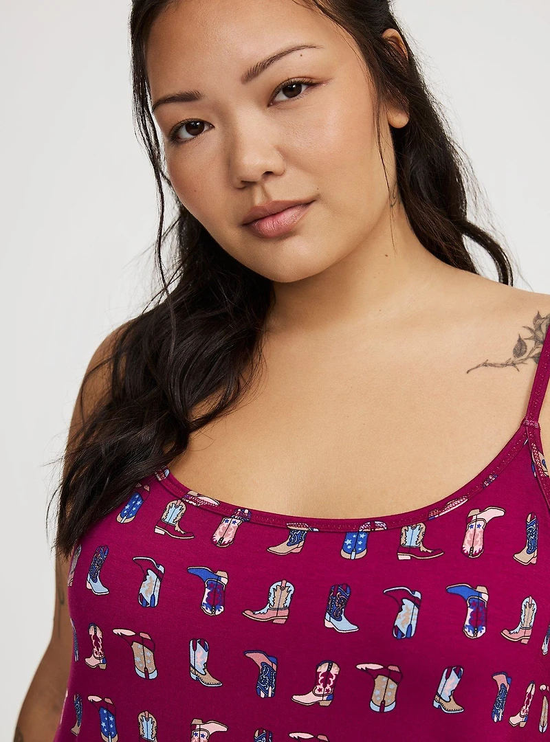 Super Soft Cami Sleep Mini Gown