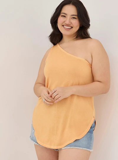 Favorite Tunic Super Soft One Shoulder Tank