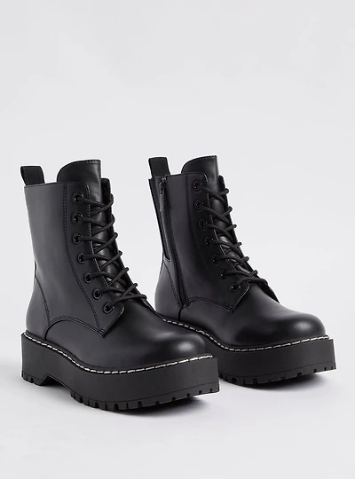 Platform Combat Boot (WW