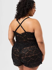 Simply Lace Romper