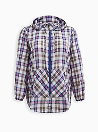 Long Line Zip Up Jacket