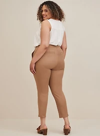 Comfort Flex Waistband Slim Taper Stretch Twill High-Rise Pant