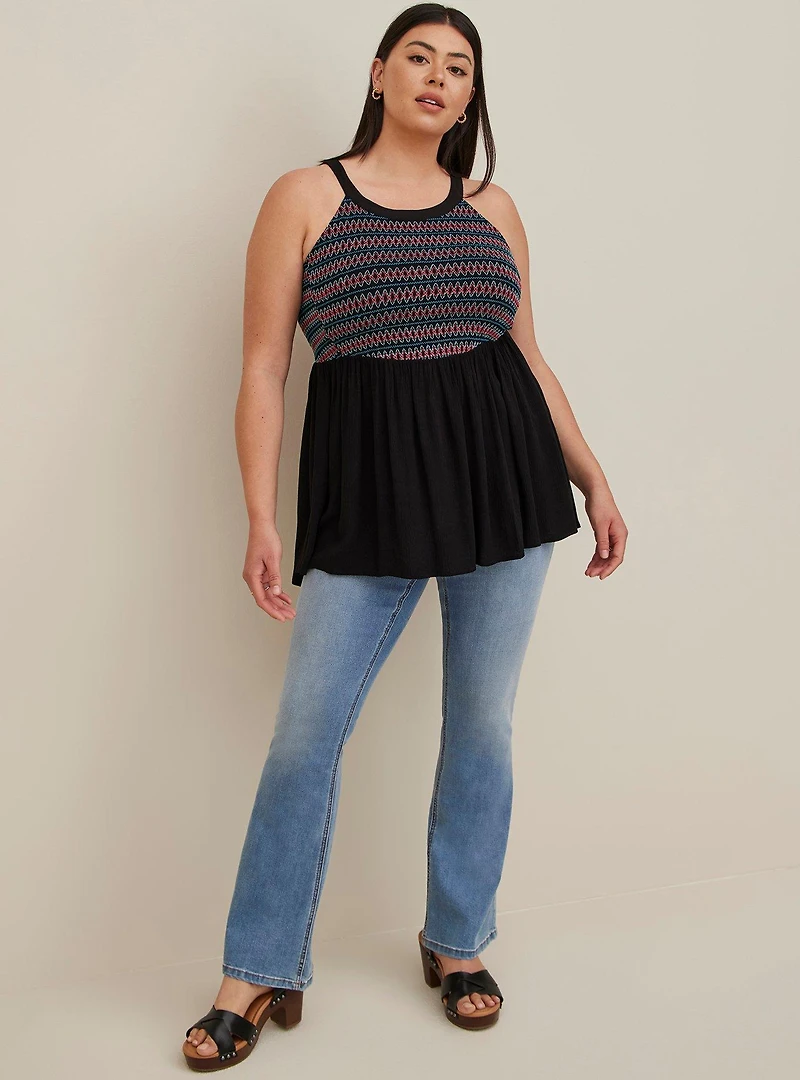 Smocked Halter Top