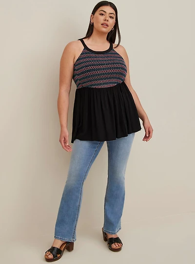 Smocked Halter Top