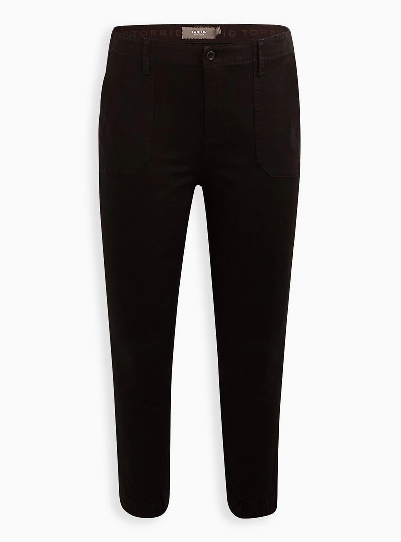 Comfort Flex Waistband Classic Fit Jogger Stretch Twill High-Rise Pant