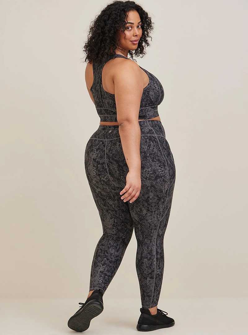 4 Pocket Crop Active Legging