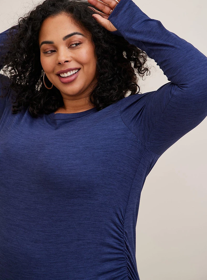 Super Soft Performance Jersey Long Sleeve Active Tee