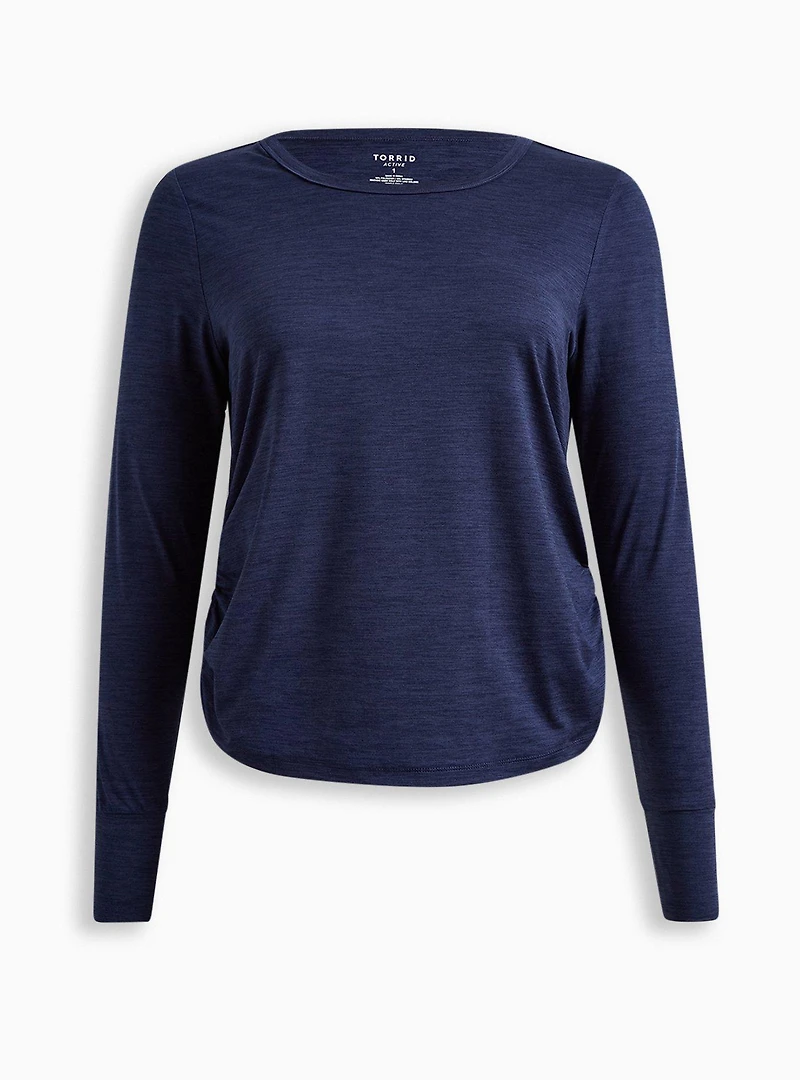 Super Soft Performance Jersey Long Sleeve Active Tee