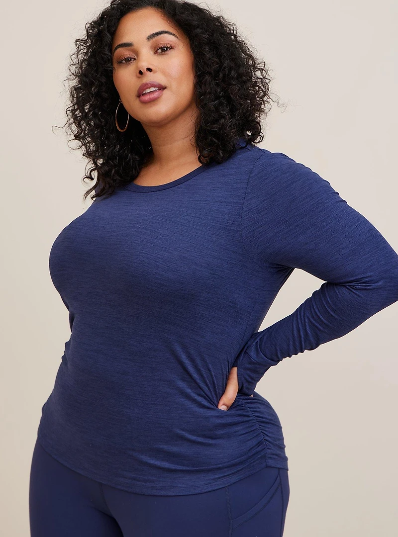 Super Soft Performance Jersey Long Sleeve Active Tee