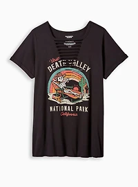 Death Valley Cotton Poly Slash Tee