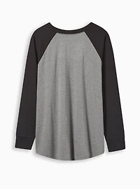 The Sandlot Classic Fit Cotton Raglan Long Sleeve Tee