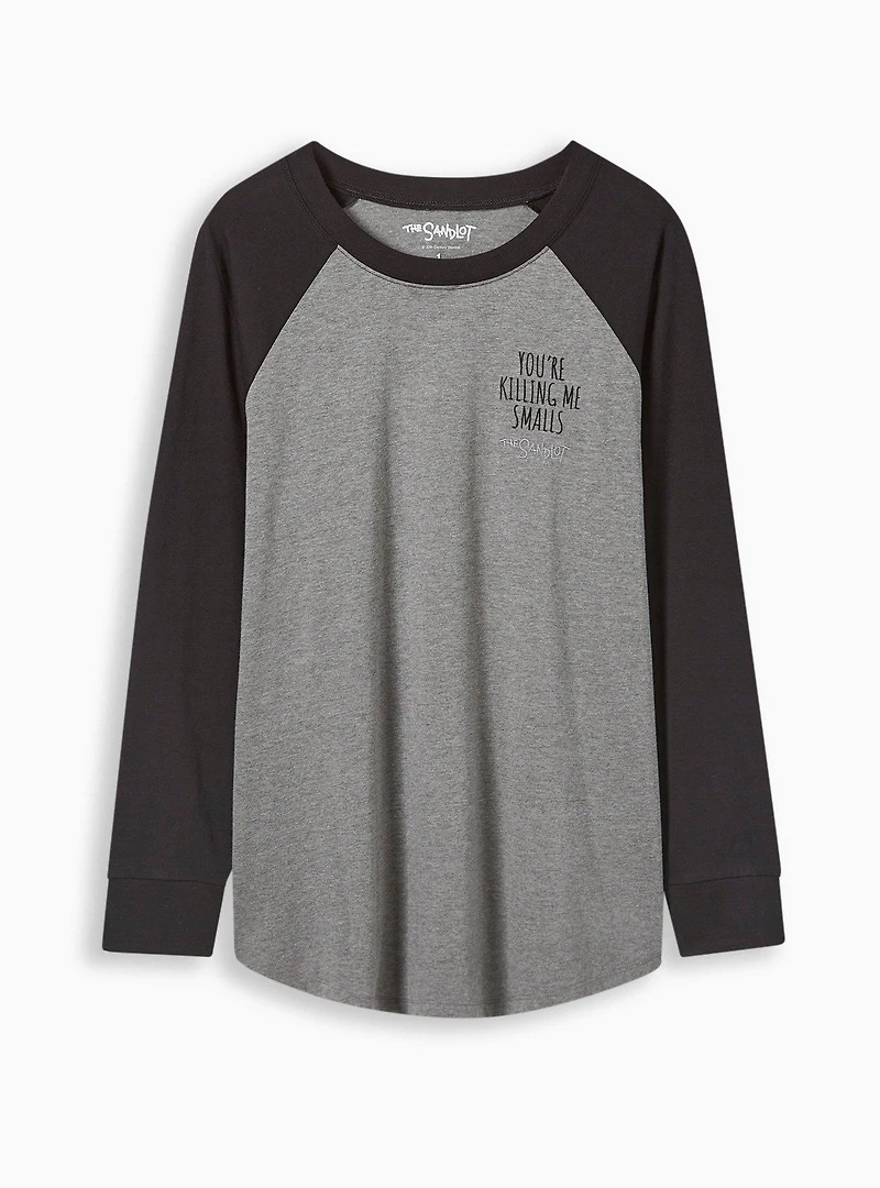 The Sandlot Classic Fit Cotton Raglan Long Sleeve Tee