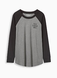 The Sandlot Classic Fit Cotton Raglan Long Sleeve Tee