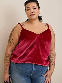 Sophie Velvet Swing Cami