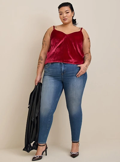 Sophie Velvet Swing Cami