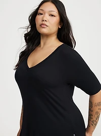 Favorite Tunic Super Soft V-Neck Tee