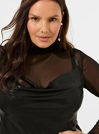 Liquid Shine Cowl Cami