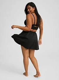 Swim Skirt With Pocket Shorts