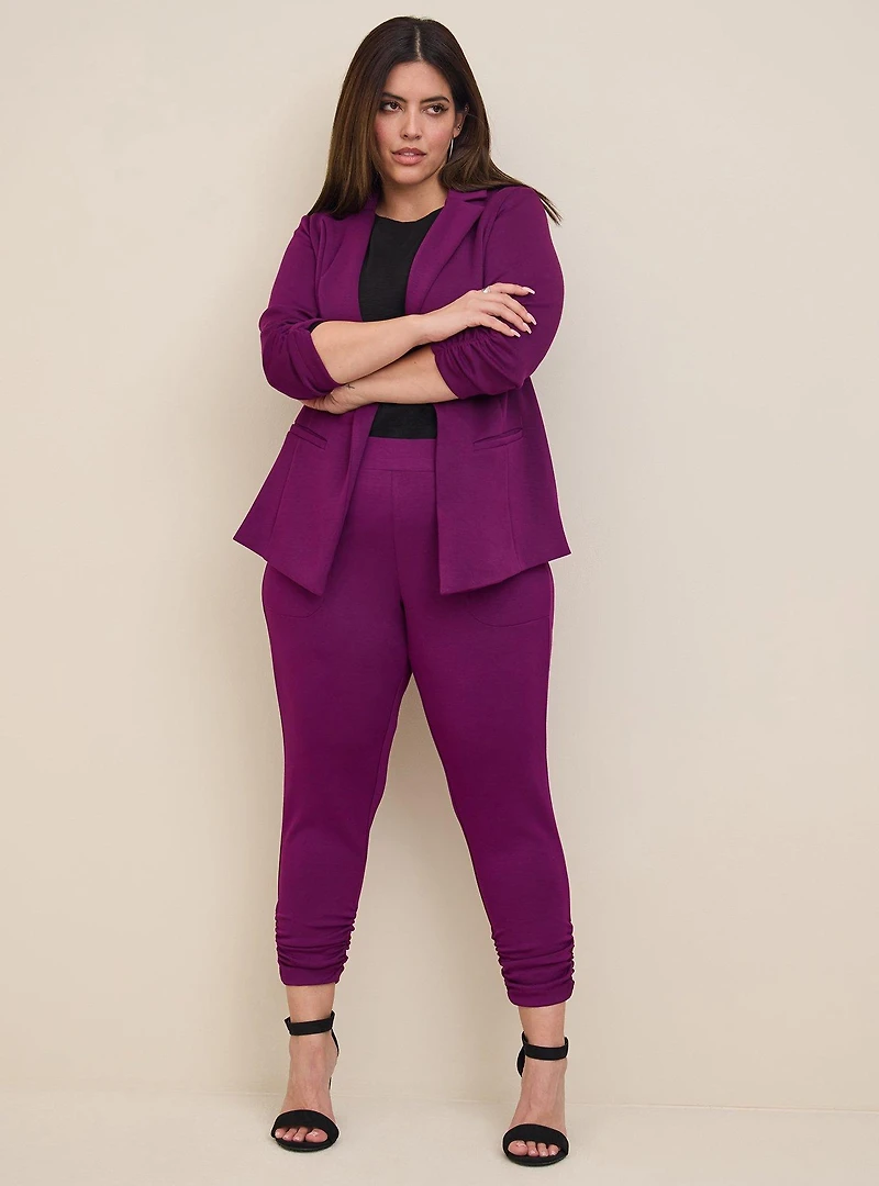 Studio Cupro Single Button Blazer