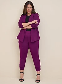 Studio Cupro Single Button Blazer