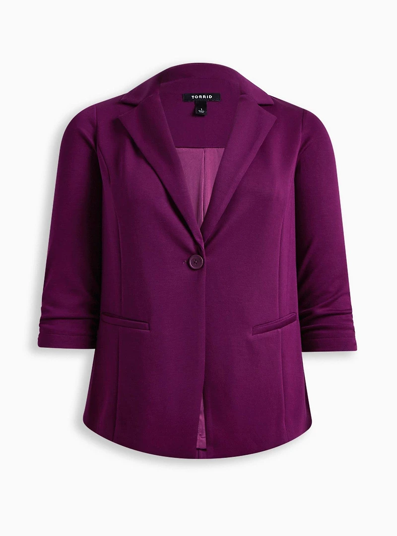 Studio Cupro Single Button Blazer