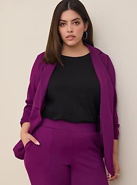 Crop Pull On Skinny Studio Cupro High Rise Side Cinch Pant (Tall