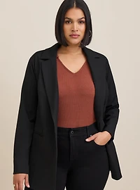 Studio Luxe Long Line Blazer