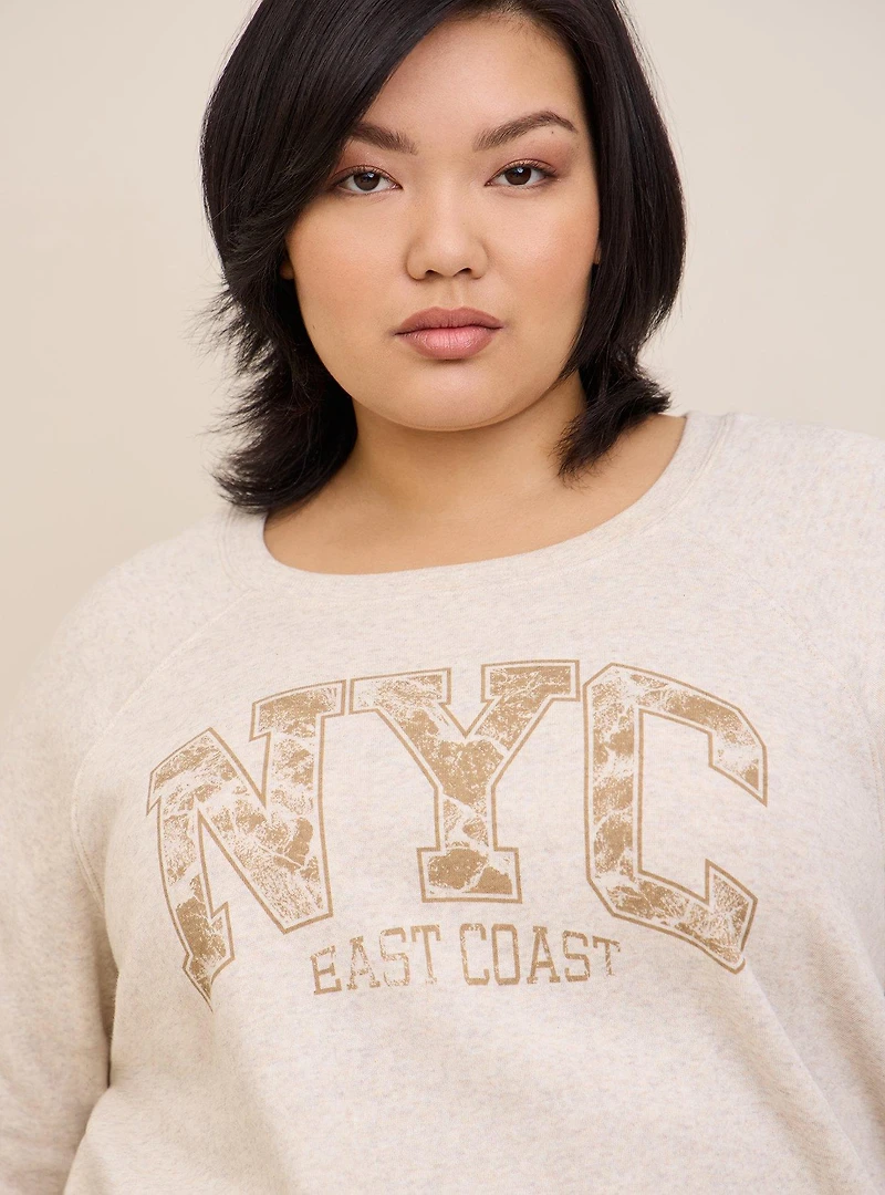 NYC Classic Fit Cozy Fleece Sweatshirt