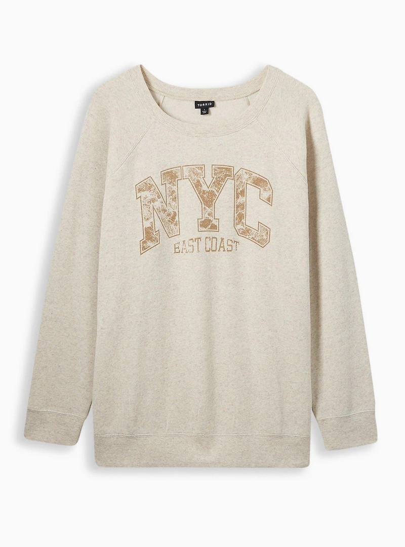 NYC Classic Fit Cozy Fleece Sweatshirt