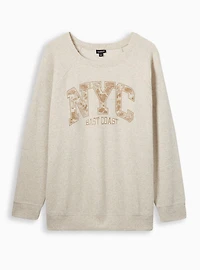 NYC Classic Fit Cozy Fleece Sweatshirt