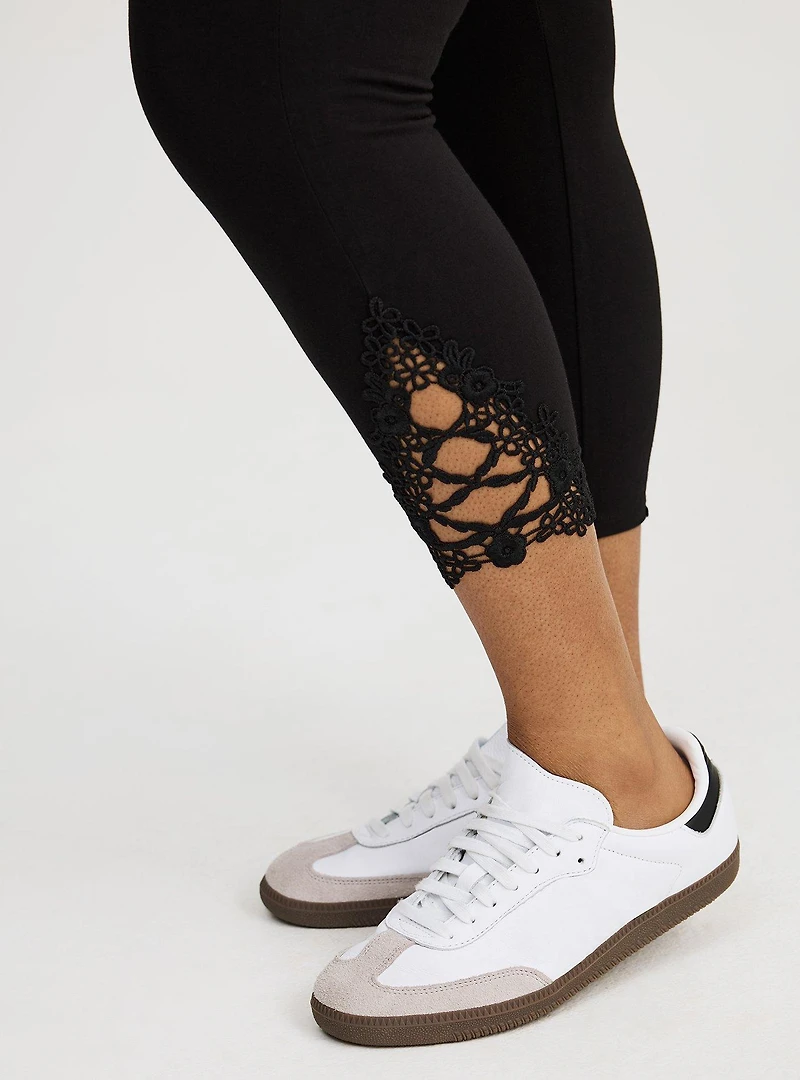 Crop Pocket Inset Legging