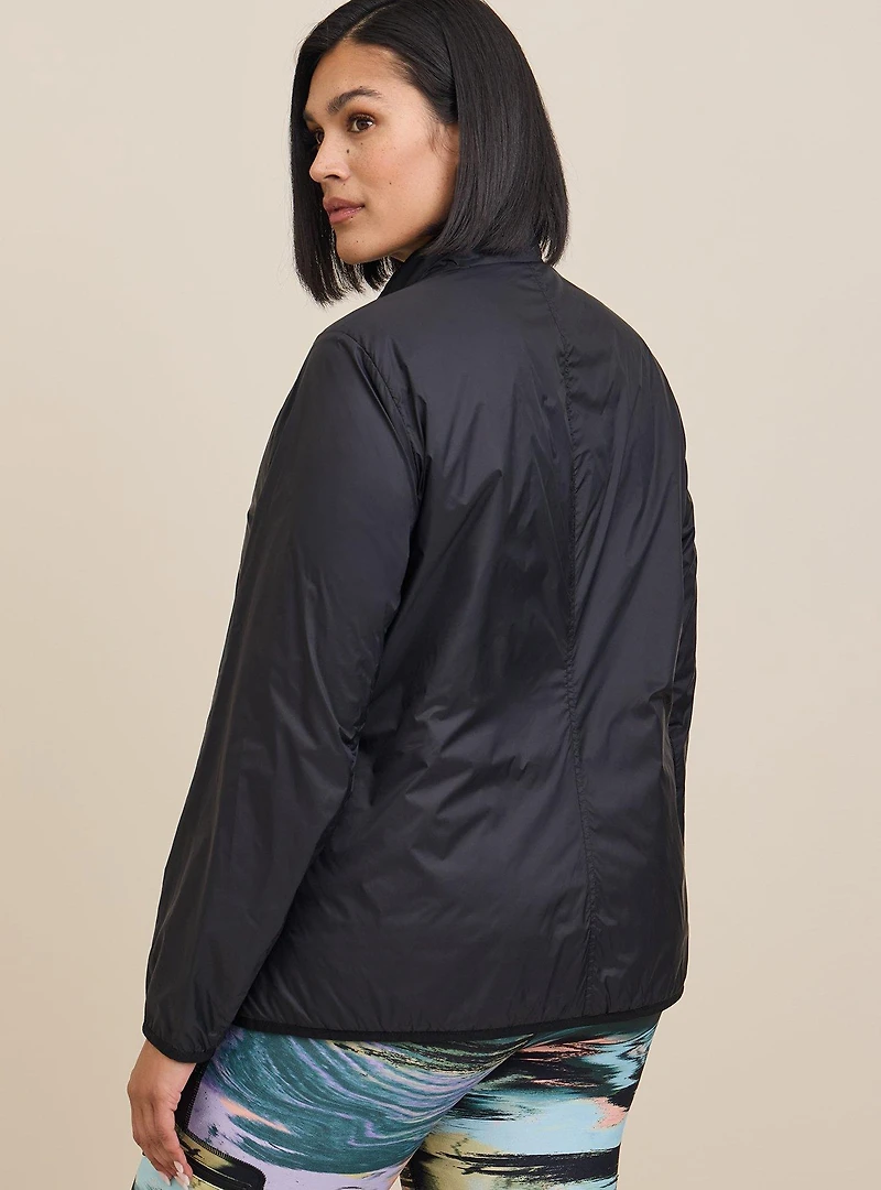 Happy Camper Nylon Woven Lightweight Active Jacket