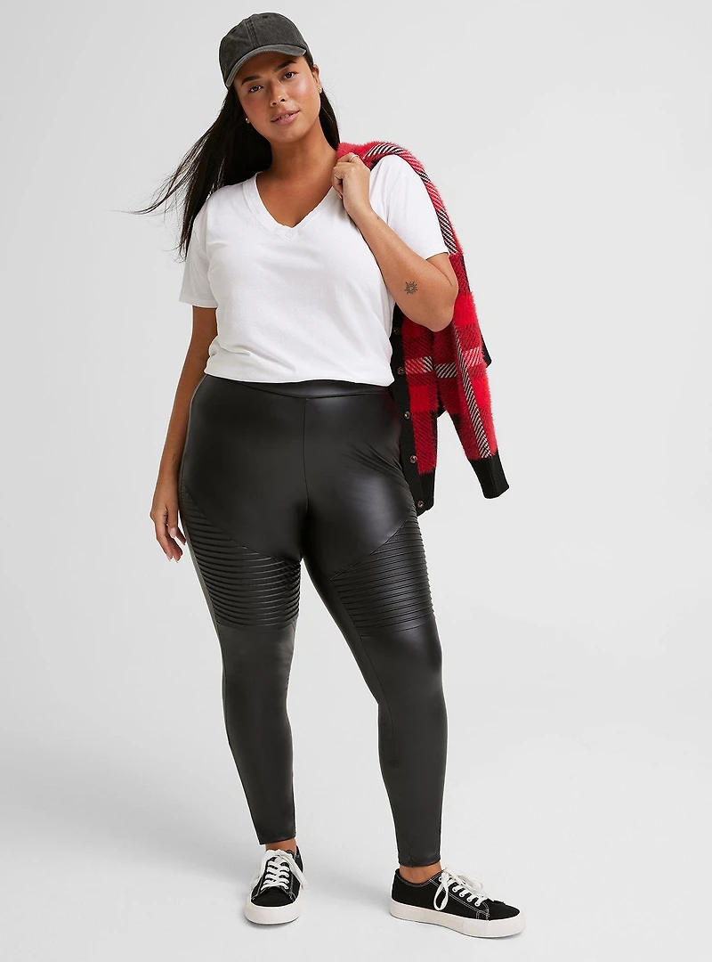 Girlfriend Signature Jersey VNeck Tee