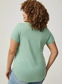 Girlfriend Signature Jersey VNeck Tee