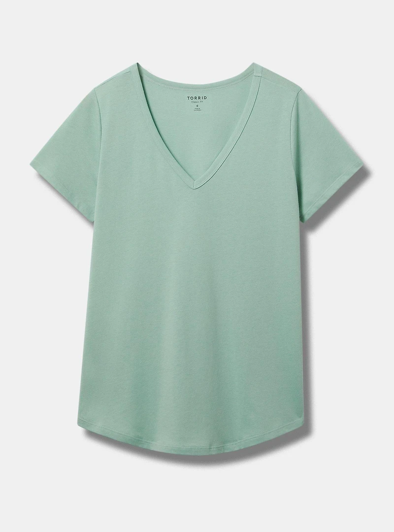 Girlfriend Signature Jersey VNeck Tee