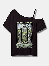 The Doors Classic Fit Cotton One Shoulder Tee