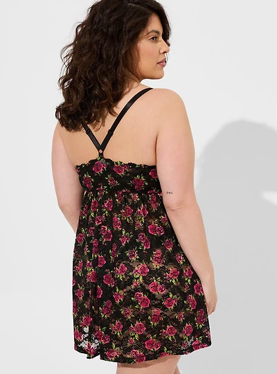 Simply Lace XO Detail Babydoll