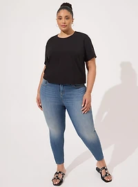 Signature Jersey Relaxed Crew Tee