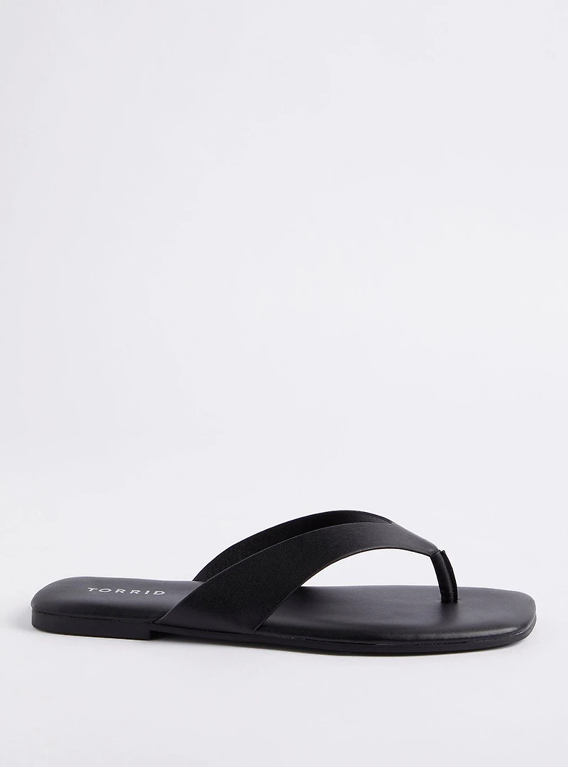 Square Toe Flip-Flop (WW