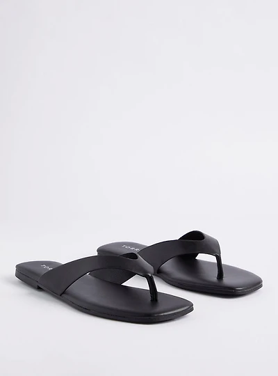 Square Toe Flip-Flop (WW