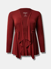 Super Soft Cinch-Front Anorak