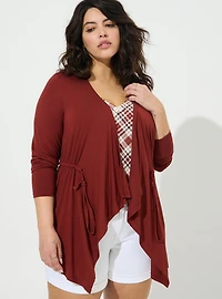 Super Soft Cinch-Front Anorak