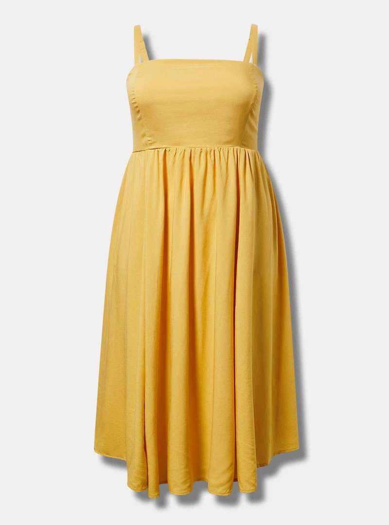Midi Washable Challis Sundress