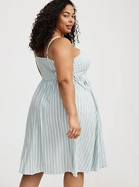 Midi Washable Challis Sundress