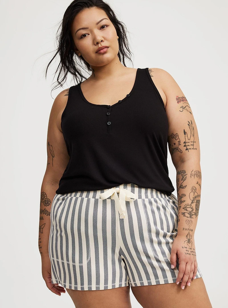 Super Soft Rib Lounge Short