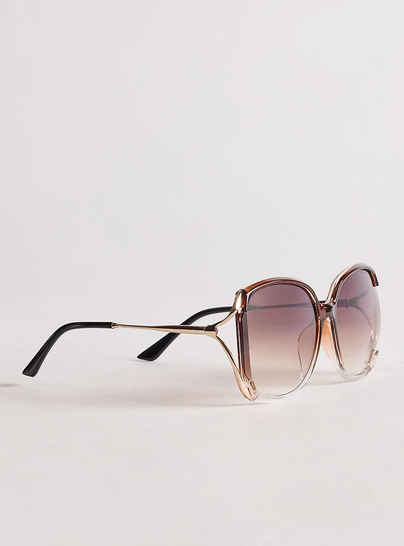 Side Cut-Out Sunglasses